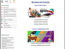 Tablet Screenshot of colegiodivinaprovidencia.cl